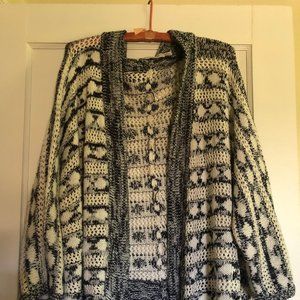 Bishop + Young Open Front Cardigan Sweater